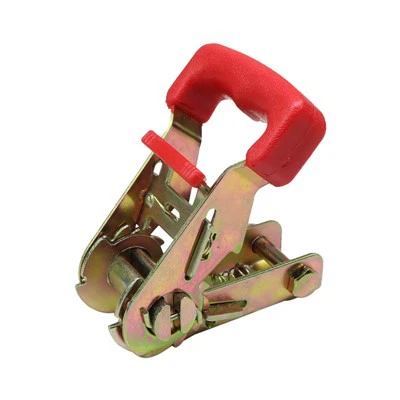 مشبك فولاذي مقاس 45# بمقبض مطلي بالمطاط الأحمر