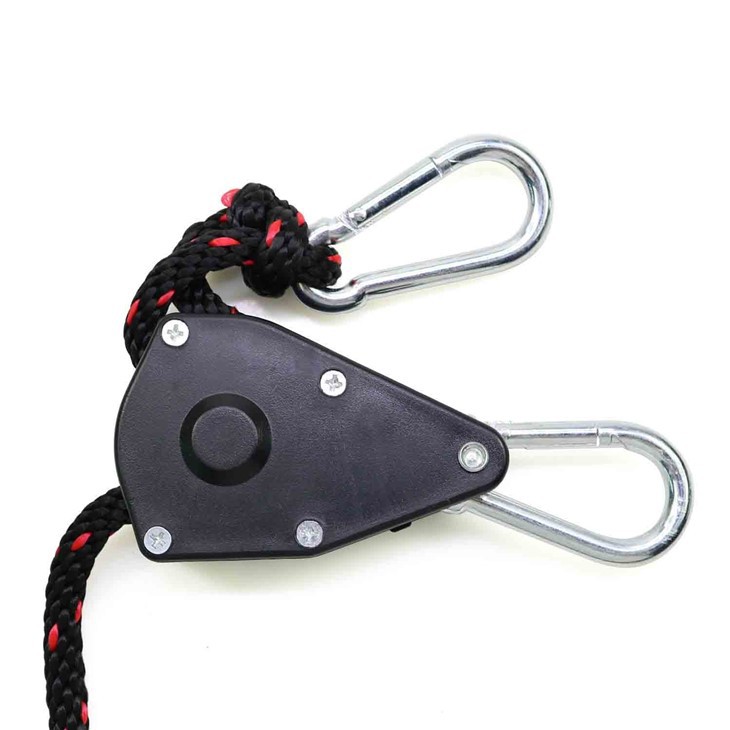 3/8 Inch Adjustable Rope Hanger Hoist Ratchet Strap